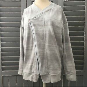 Lululemon asymmetrical zip-up